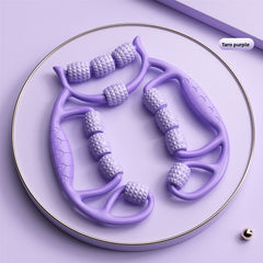 12-Wheel Ring Leg Massage Roller