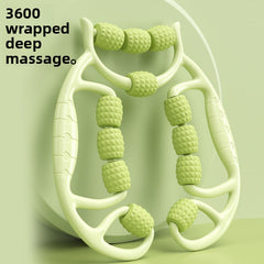 12-Wheel Ring Leg Massage Roller
